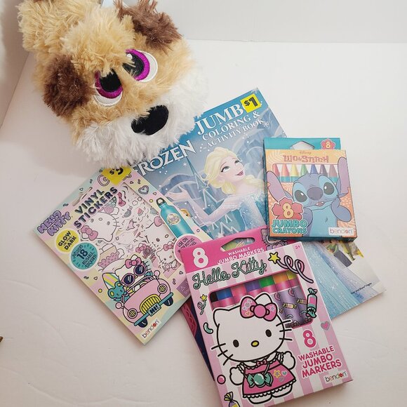 Kids Activity & Plush Set – Hello Kitty, Frozen, Lilo & Stitch, Baby Stuffies - Picture 2 of 13